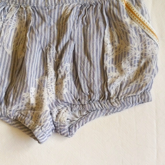 joe fresh boho floral striped viscose bubble shorts 3T toddler girls - Picture 3 of 6